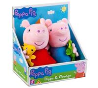 Character Options Peppa Pig Soft Plush Toy Set - Peppa & George