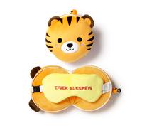 Character Plush Travel Pillow & Sleep Eye Mask
