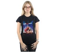 Character Poster Cotton T-Shirt The Big Bang Theory Black L