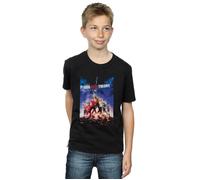 Character Poster T-Shirt The Big Bang Theory Black 12-13 Years