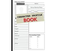 Character Profile Book: Your Ultimate Resource for Crafting Novel Characters