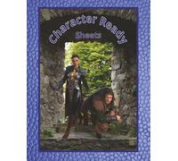 Character Ready Sheets: A Quick Roleplaying Notebook for Young RPG Gamers| Graph Papers for Mapping and Dungeon Exploration