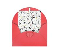 Character Stripes Greeting Card Organiser Display Stand Blank Inside Birthday Cards Party Invitation Card