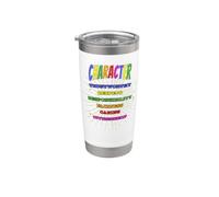 Character Trustworthiness, Respect, Responsibility, Fairness Stainless Steel Insulated Tumbler