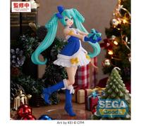 Character Vocal Series 01: Hatsune Miku High Premium PVC Figure Hatsune Miku Sapphire Christmas Ver. 21 cm
