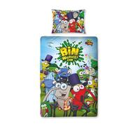 Character World 135 x 200 cm Bin Weevils Mulch Single Panel Duvet Set, Multi-Color