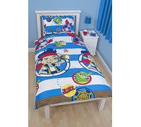 Character World 135 x 200 cm Disney Jake and The Never Land Pirates Doubloons Single Rotary Duvet Set, Multi-Color