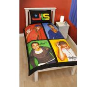 Character World 135 x 200 cm JLS Jukebox Single Panel Duvet Set, Multi-Colour