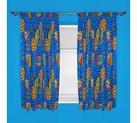 Character world 72-Inch Teenage Mutant Ninja Turtles Team Curtains, Multi-Colour