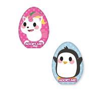 Character World Official Adopt Me Cushion | Pop Design Egg Shaped Cushion 40x30cm Unicorn and Penguin Design Pillow | Perfect for the Bedroom or on the Sofa