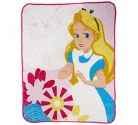 Character World Alice and Wonderland Curious Coral Fleece Blanket