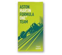 Aston Martin Officially Licensed F1 Towel | Super Soft Feel, Wings Design | Perfect The Home, Bath, Beach & Swimming Pool | 100% Cotton | 150cm x 75cm | Green