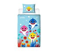 Baby Shark Rainbow Single Duvet Cover and Pillowcase Set