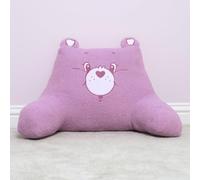 Character World Care Bears Officially Licensed Cuddle Cushion | Super Soft Pink Chair Style Arm-Rest Pillow | Ultra Comfy | Cheer Bear Design With 3D Ears | Perfect For Any Bedroom, on the Sofa