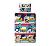 Character World Disney Mickey Mouse Play Single Rotary Duvet Set,Multi