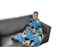Character World Disney Mickey Mouse Puzzled Sleeved Fleece Blanket