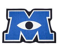 Character World Disney Monsters Inc University Shaped Rug,Multi