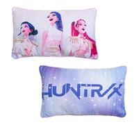 Character World Kpop Demon Hunters Cushion Huntrix Rectangular Pillow For Bedroom Sofa 30 X 50Cm