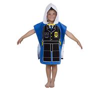 Character World Lego City Heroes Hooded Poncho, 100%-cotton