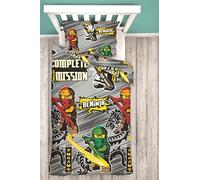 Character World LEGO Ninjago Mission Single Duvet Quilt Cover Set
