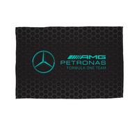 Mercedes F1 Fleece Throw - Black - 150x100cm