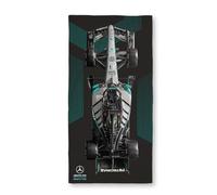 Character World Mercedes Amg Petronas Officially Licenced Kids Towel | Super Soft Feel | Hexline Design | Perfect The Home, Bath, Beach & Swimming Pool | One Size 75 x 150cm | 100% Cotton