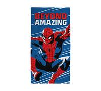 Character World Official Disney Ultimate Spiderman Towel | Super Soft Feel, Beyond Amazing Design | Perfect The Home, Bath, Beach & Swimming Pool | One Size 140cm x 70cm