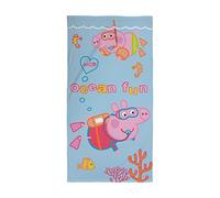 Peppa Pig Ocean Fun Beach Towel - Blue