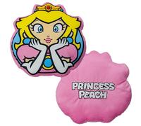Character World Officially Licensed Nintendo Super Mario Shaped Cushion Pillow | Princess Peach Shaped Pillow | Perfect For Bedroom Or Living Room Décor 35 x 35cm