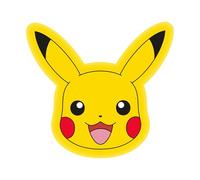 Character World Officially Licensed Pokemon Shaped Cushion Pillow | Pikachu Plush Shaped Pillow | Perfect For Bedroom Or Living Room Décor 35cm x 35cm