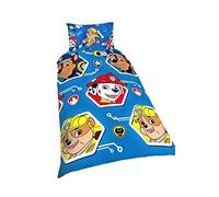 Character World Paw Patrol Rescue Single Duvet Set,2 pieces, Microfibre, Blue