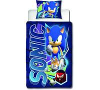 Character World Sonic the Hedgehog Spin Single Rotary Duvet Set, Multi-Color