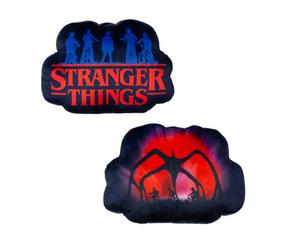 Character World Stranger Things Flames Cushion Mind Flayer Pillow For Bedroom Sofa 30 X 40Cm