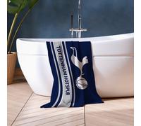 Character World Tottenham Beach Towel Football Swimming Blue Spurs Bath Pool Towel 150Cm X 75Cm