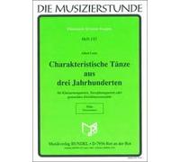 Characteristic dances from 3 centuries: for 4 clarinets