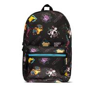 Characters All-Over Print Backpack, Black (BP100104POK) Pokemon Black One Size