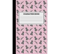 Characters Building Notebook For Creative Writing: Space For 11 Characters, 180 Cream Pages, Silhouette Design, Soft Pink.