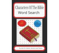 Characters Of The Bible: Bible Word Search Book