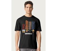 Characters Ron Champ Brian Brick T-Shirt Anchorman Black XXL