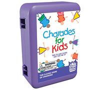 Charades for Kids Snap Box - The 'No Reading Required' Family Game in A Compact Travel Case by Pressman