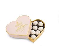 Charbonnel et Walker Pink Marc de Champagne Truffles Heart 200g valentines day luxury chocolate gift present