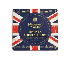 Charbonnel et WalkerUnion Jack Keepsake Tin with Milk Chocolate Bar