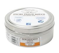 Charbonnel Lefranc and Bourgeois etching ink, Aprikosengelb, 200ml Topf - Kupferdruckfarbe