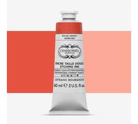 Charbonnel : Traditional Etching Ink : Warm Red : 60ml