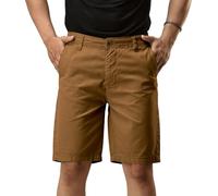 CHARBONNIER ELEVATE YOUR STYLE Chino Shorts for Men Performance Series Extreme Comfort, Unique Colors, Smart Casual All Waist Size (UK, Waist, 38, Regular, Regular, Brown)