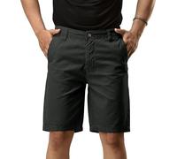 CHARBONNIER ELEVATE YOUR STYLE Chino Shorts for Men Performance Series Extreme Comfort, Unique Colors, Smart Casual All Waist Size (UK, Waist, 32, Regular, Regular, Anthra)