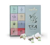 Charbrew Alice In Wonderland 16 Box Assortment Tea Gift Set - 16 Mesh Teabags 8 Mix Tea Blends Including Classic & Herbal/Fruit