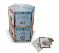 Charbrew Alice In Wonderland Double Hex Assorted Tea Gift Selection Set - 96 Teabags 6 Mix Tea Blends Including Classic & Herbal