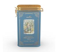 Charbrew Peter Rabbit English Breakfast Metal Tea Tin Caddy Gift - 60 Teabags Black Tea Blend
