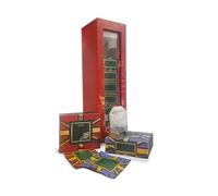 Charbrew Red Tea Stack British Themed Union Jack 8 Box Tea Stack Assortment Gift Box - 40 Individually Wrapped Teabags 8 Mix Blends Including Classic & Herbal/Fruit